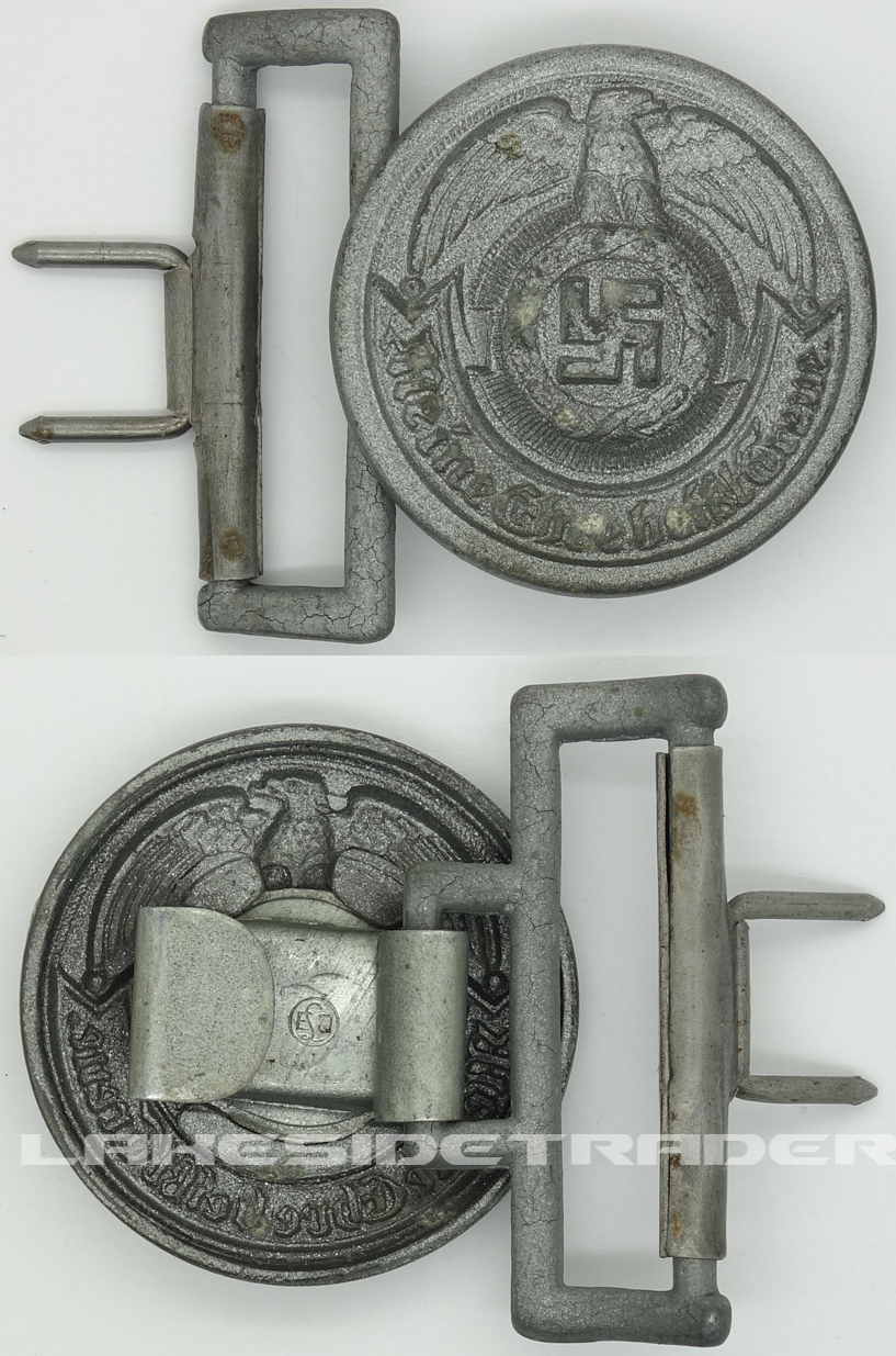 SS Officers Belt Buckle by Emil Jüttner