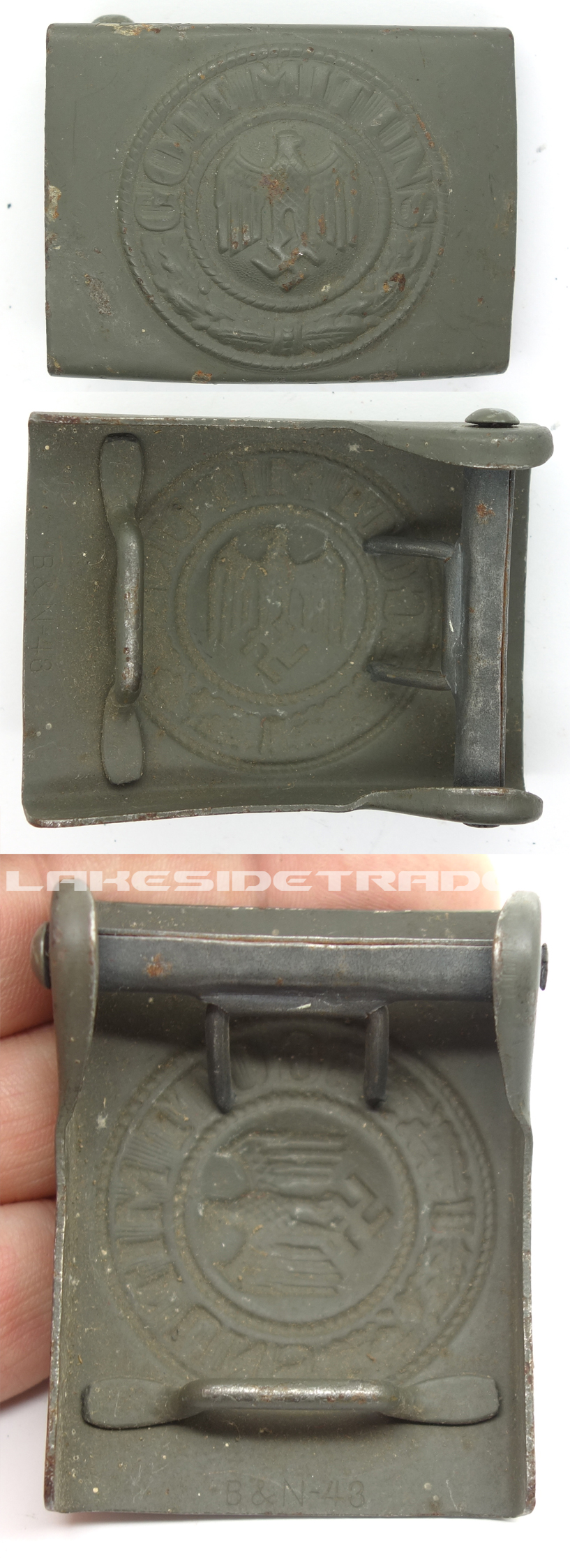Army Buckle by Berg & Nolte 1943