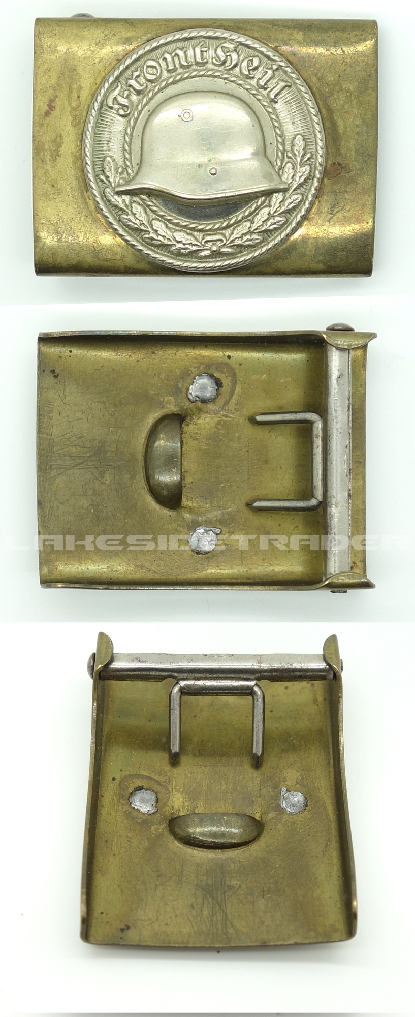 Stahlhelm Veteran's Belt Buckle