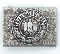 Early Aluminium Army Belt Buckle by RS&S