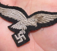 Luftwaffe Herman Goring Division Cap Badge