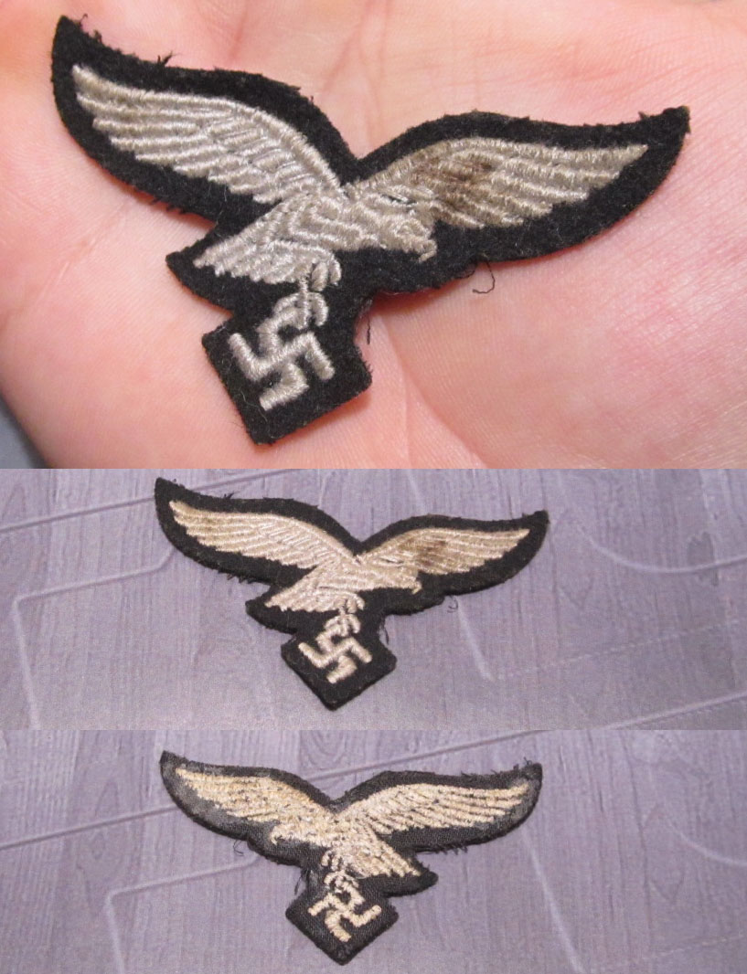 Luftwaffe Herman Goring Division Cap Badge