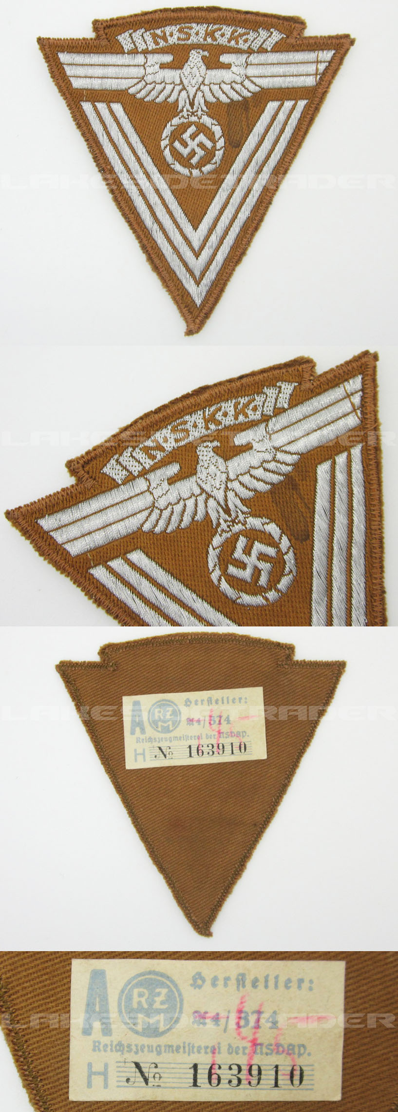 NSKK “Old Fighters”? Sleeve Eagle with Chevrons