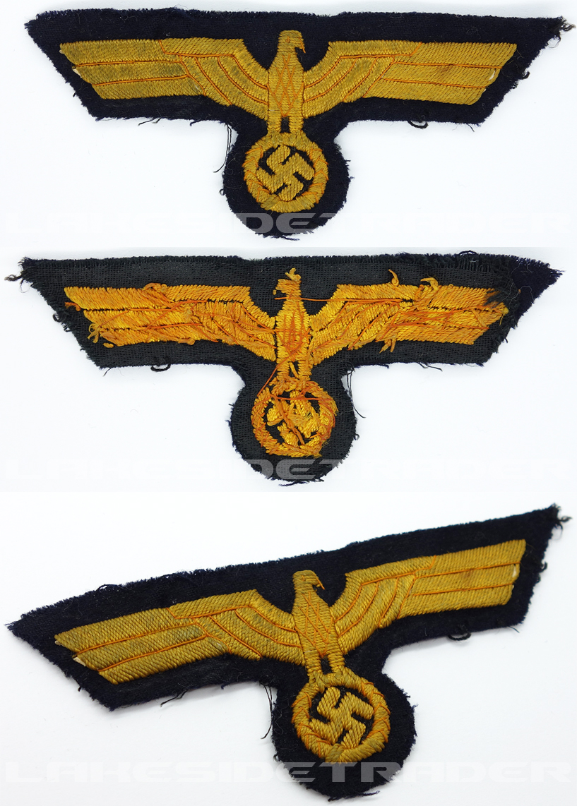 Uniform removed Navy Officer Breast Eagle