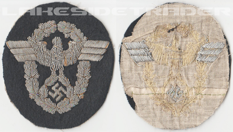 Police Officers Sleeve Eagle