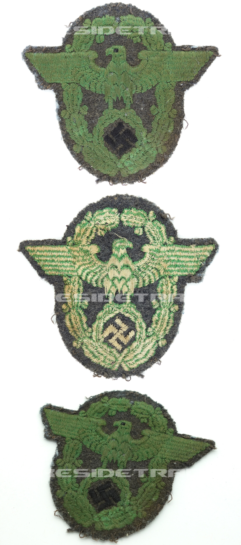 Schutzpolizei des Reichs Police Sleeve Eagle