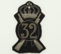 British 32 Regiment Patch