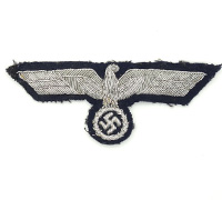 Army Panzer Officer Bullion Breast Eagle