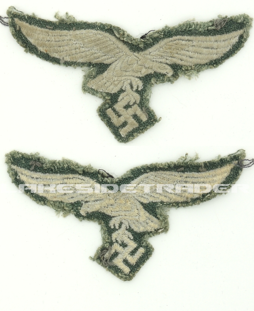 “Green Hbt Backing” - Luftwaffe EM/NCO Breast Eagle
