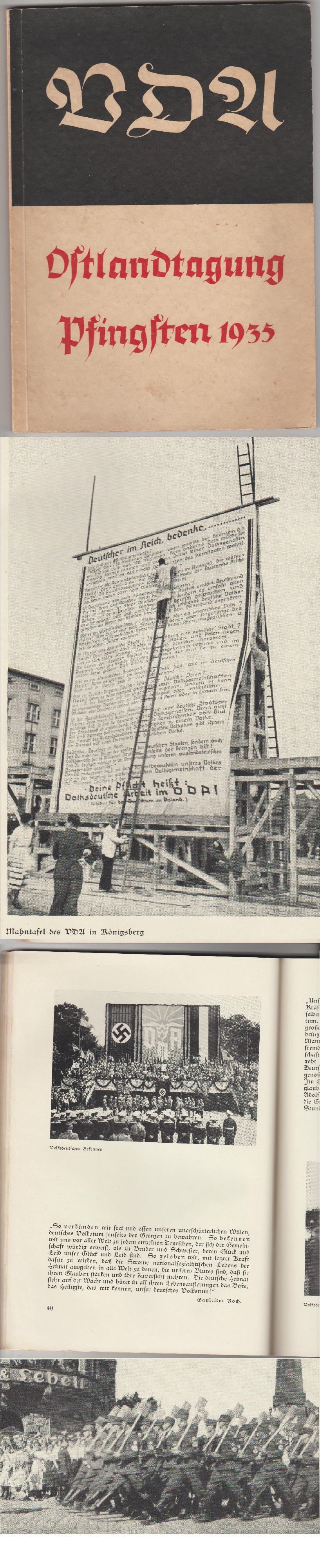 Ostlandtagung des VDA Pfingsten 1935