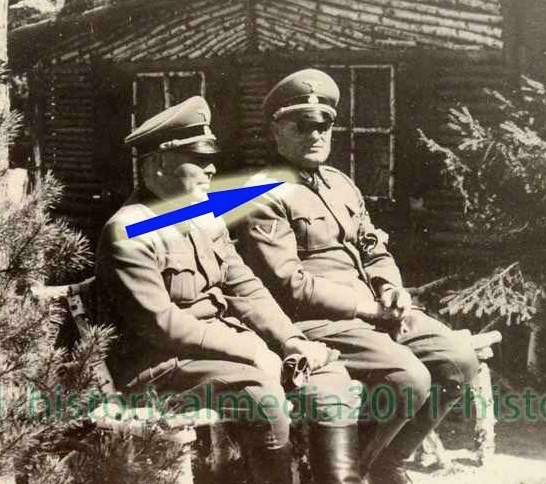 Signature of Richard Herrmann SS-Brigadeführer der Waffen-SS
