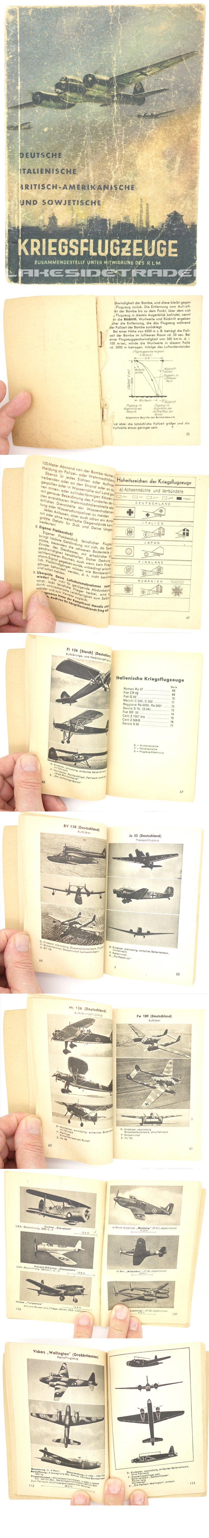 KRIEGSFLUGZEUGE German guide to Military Aircraft