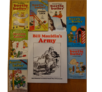 8 WWII Army Humor Books