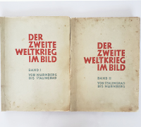 Der Zweite Weltkrieg im Bild. Band I&II Cigarette Albums