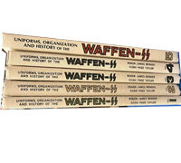 5 Volume Set Uniforms, Organization and History of the Waffen-SS