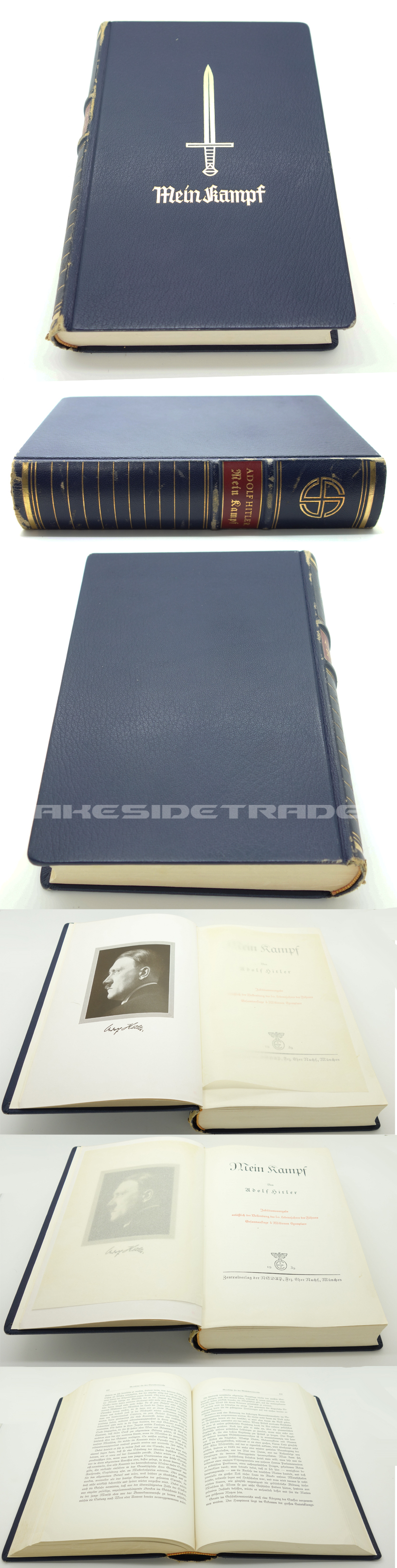 Rare Mein Kampf 1939 Jubilee Edition
