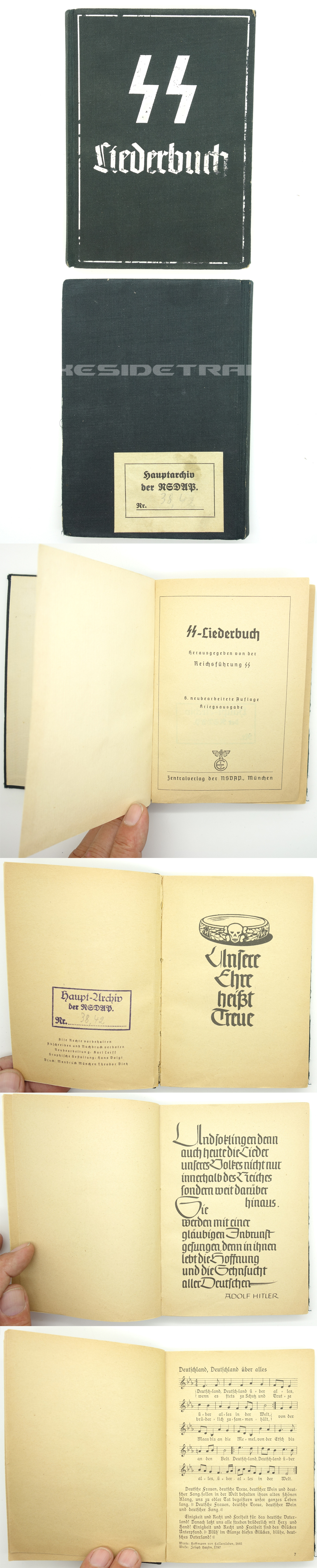 SS Liederbuch SS Liederbuch