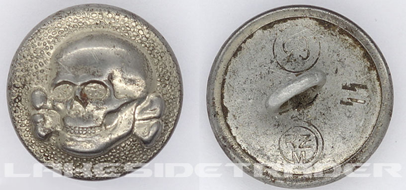 SS/VT Totenkopf Cap Button