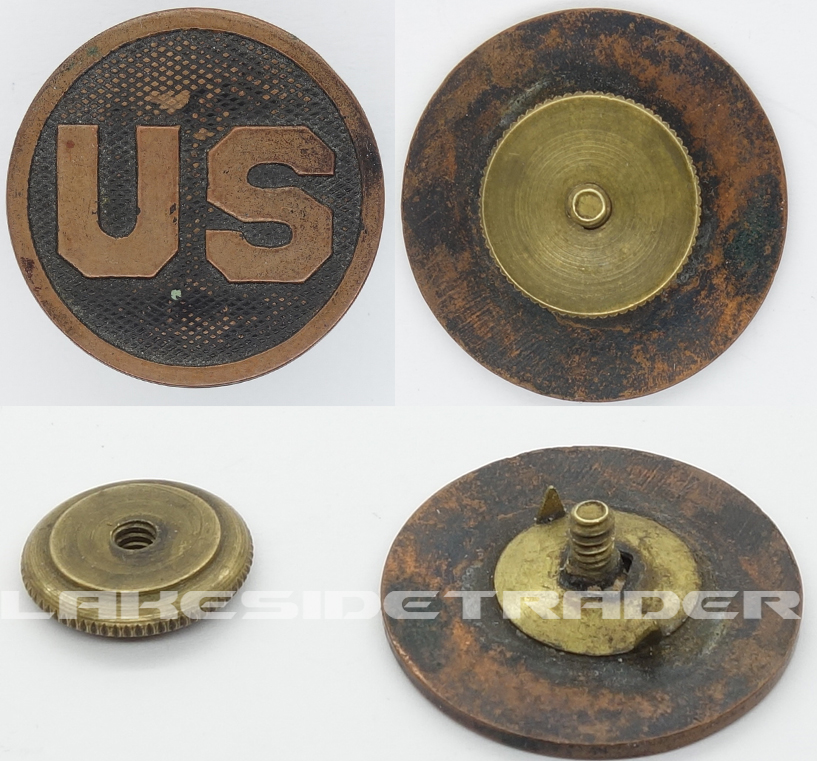 US Army Enlisted Collar Disk