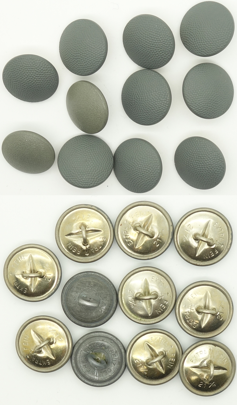 11 20mm Uniform Buttons