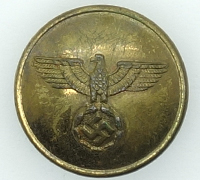Large Brass NSDAP Button