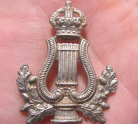 Bandsmen "lyre" Badge