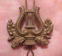 Bandsmen "lyre" Badge