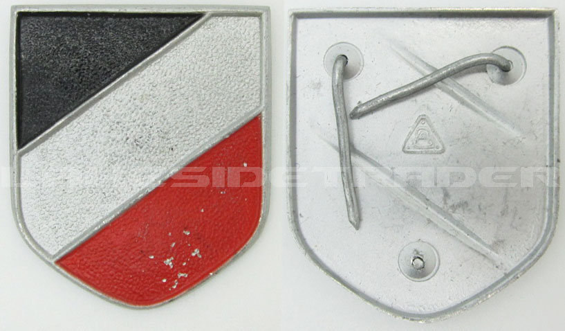 Pith Tri-Color Shield by Adolf Scholze
