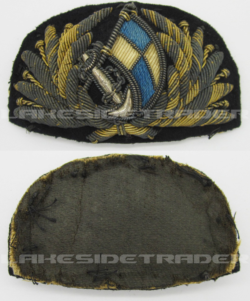 Officer Merchant Navy Cap Badge