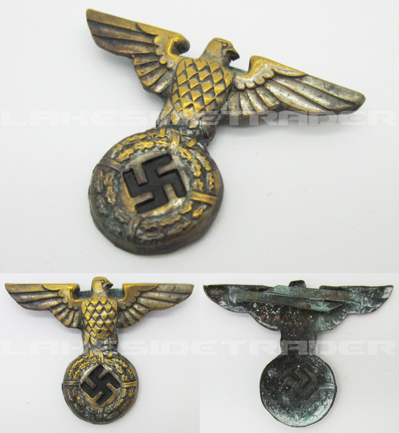 Early 1927 Pattern Political Cap Eagle