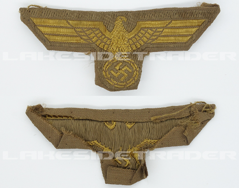 Tropical Navy/Coastal Artillery EM/NCO Cap Eagle