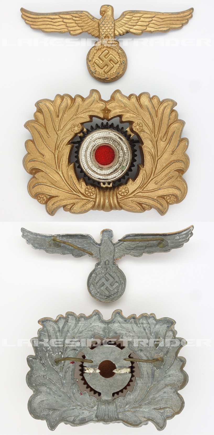 Sea Customs Officials Visor Cap Insignia