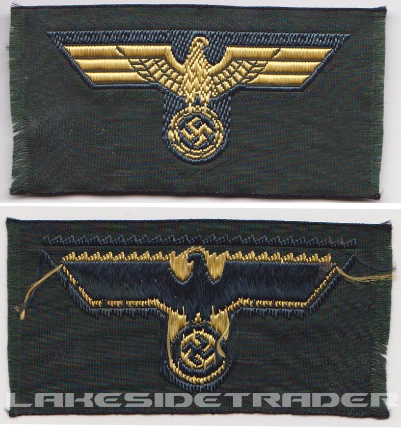 Coastal artillery EM Overseas Cap Eagle