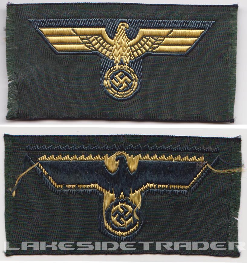 Coastal artillery EM Overseas Cap Eagle