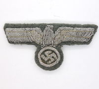 Hand embroidered Army Officer Visor Eagle