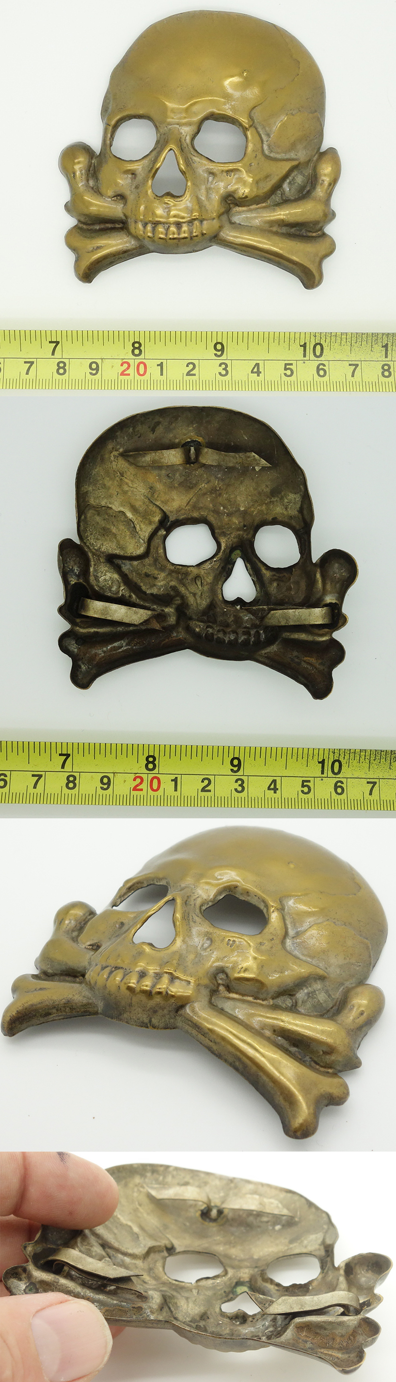 Imperial Prussian Hussars Cap Skull