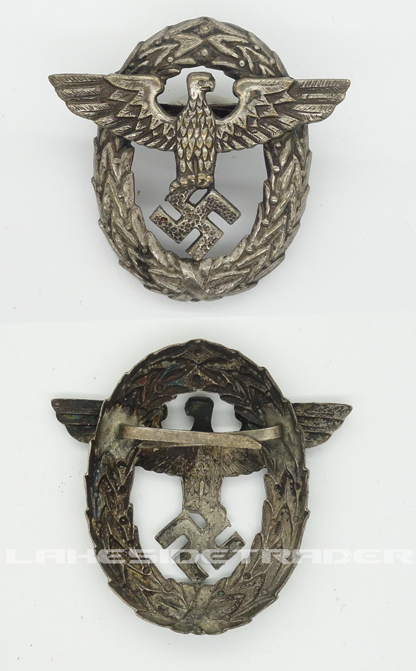 1st Pattern Police Cap Badge