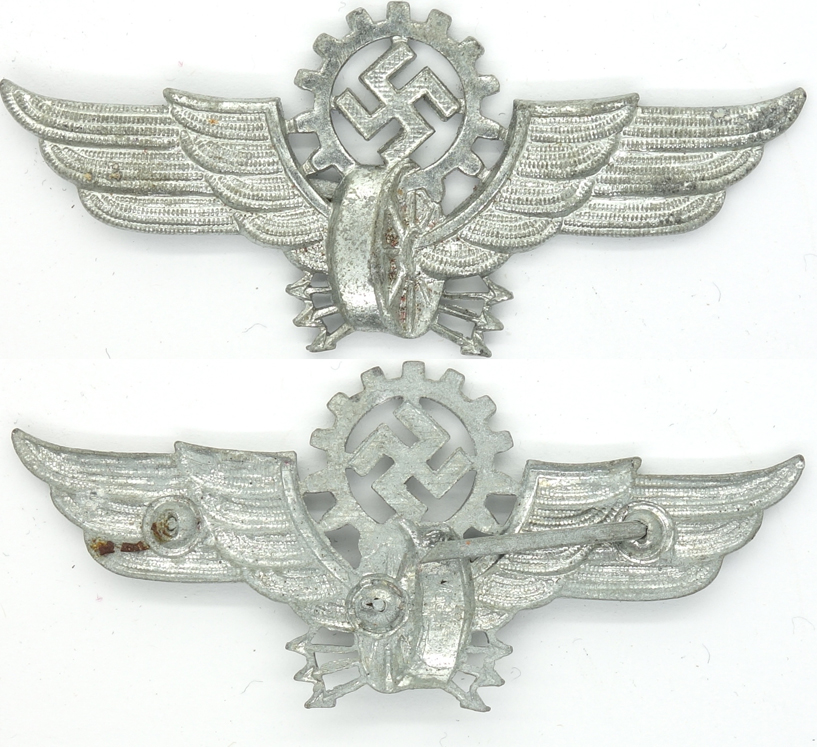 Railway/DAF Visor Cap Badge
