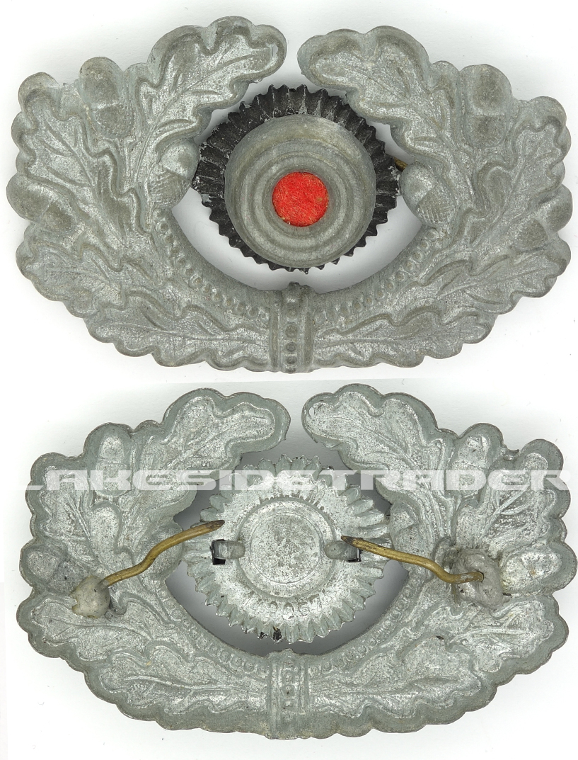 Army EM/NCO Visor Cap Wreath and Cockade