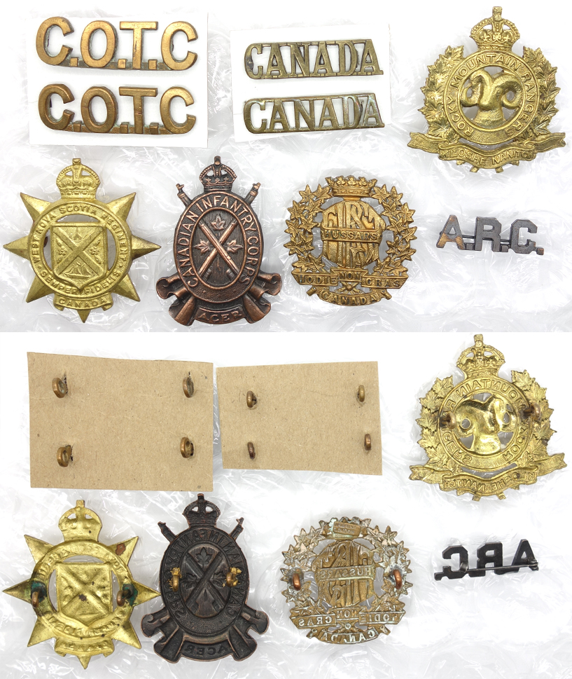 Canadian Cap Badges & Insignia