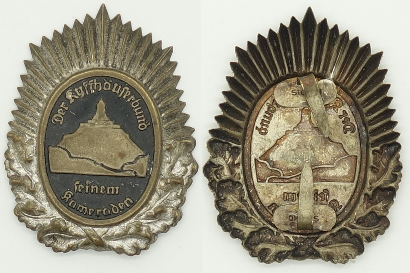 Der Kyffhäuserbund Visor Badge