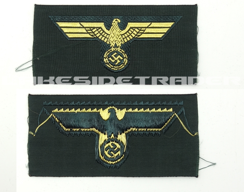 Coastal Artillery EM Overseas Cap Eagle