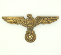 Kriegsmarine Pith Helmet Eagle