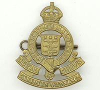Royal Canadian Ordinance Corps Cap Badge
