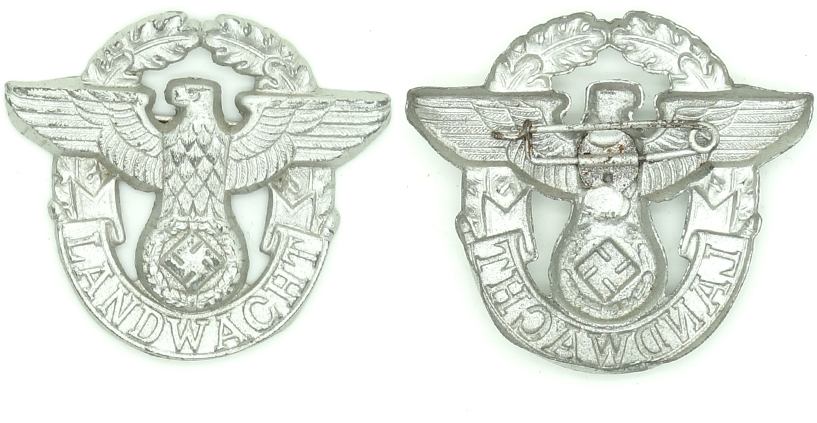  Rural “Landwacht” Auxiliary Police Visor Cap Eagle