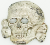 SS Visor Cap Skull by Assmann