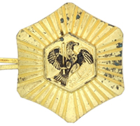 SA-Feldjägerkorps Cap Badge by RZM 24