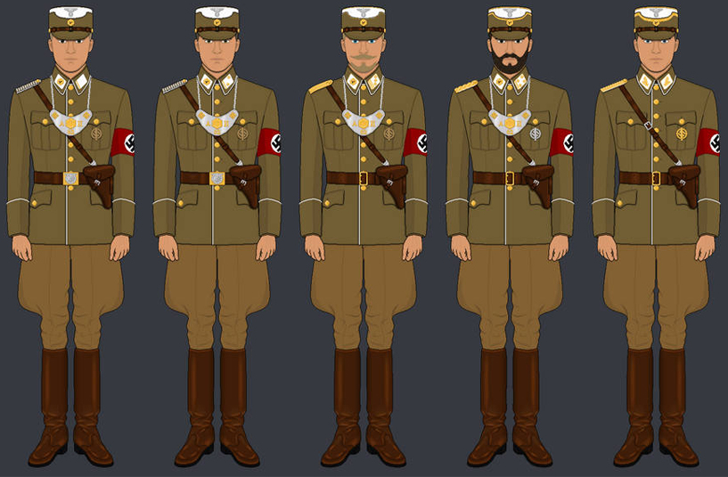 SA-Feldjägerkorps Cap Badge by RZM 24