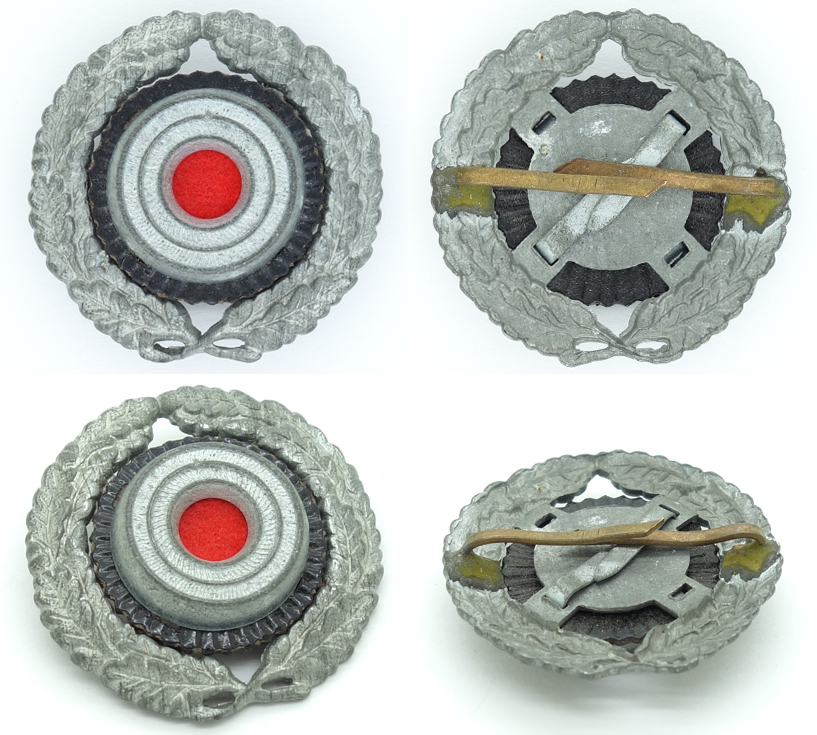 Postal Visor Cap Cockade and Wreath 