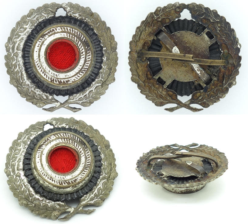 Postal Visor Cap Cockade and Wreath 